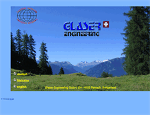 Tablet Screenshot of glaser-swissmade.com